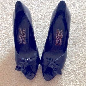 Salvatore Ferragamo Black Heels